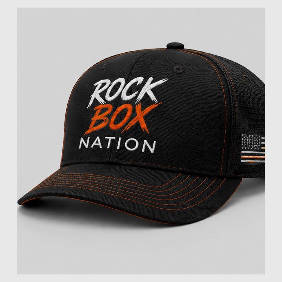 Rock Box Snapback front